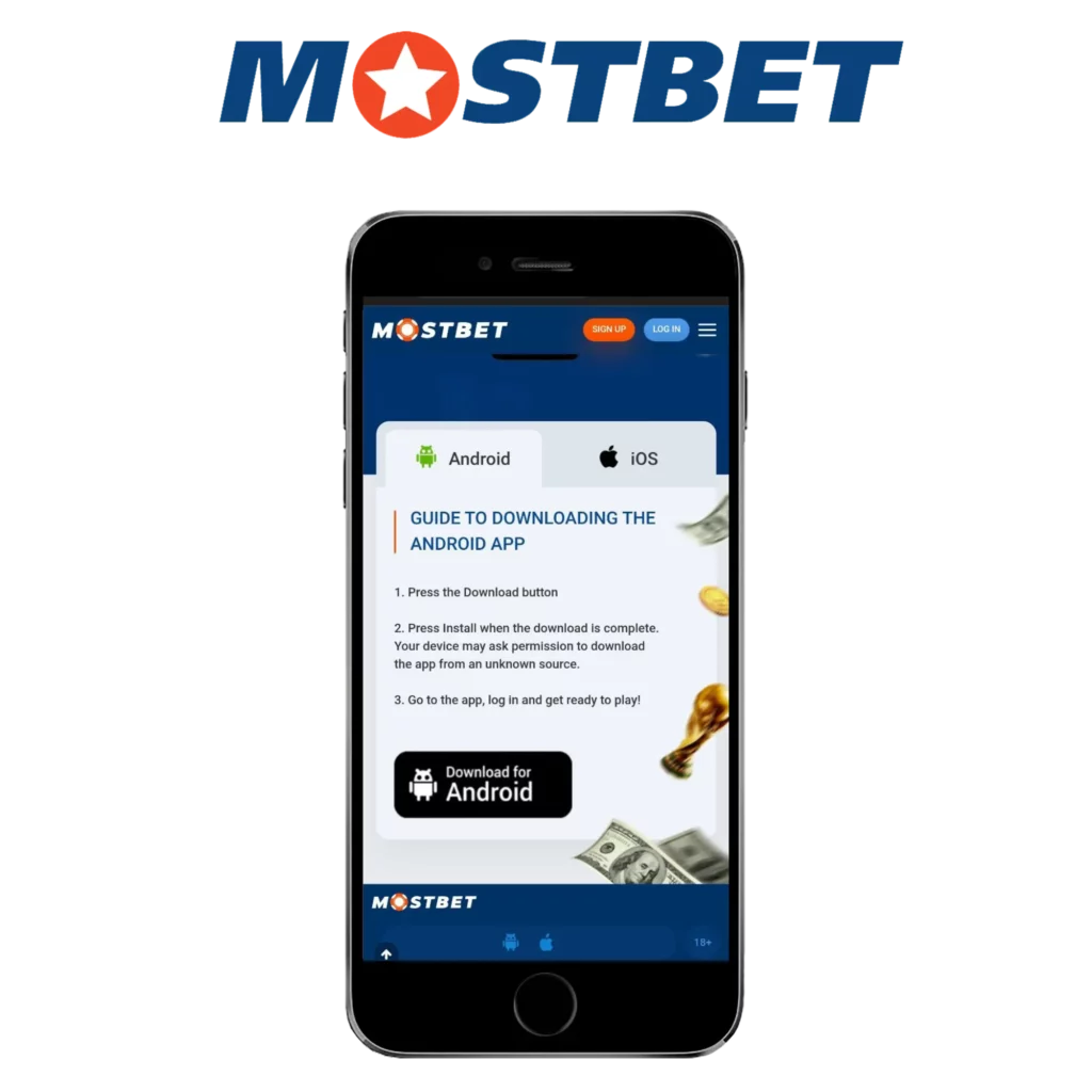Mostbet-apk voor Android